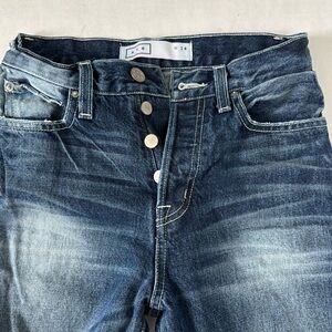 AYR Women's Straight Leg Jeans - Indigo Blue